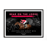 Bear On The Loose Australian Debut - A2 Owner Frame