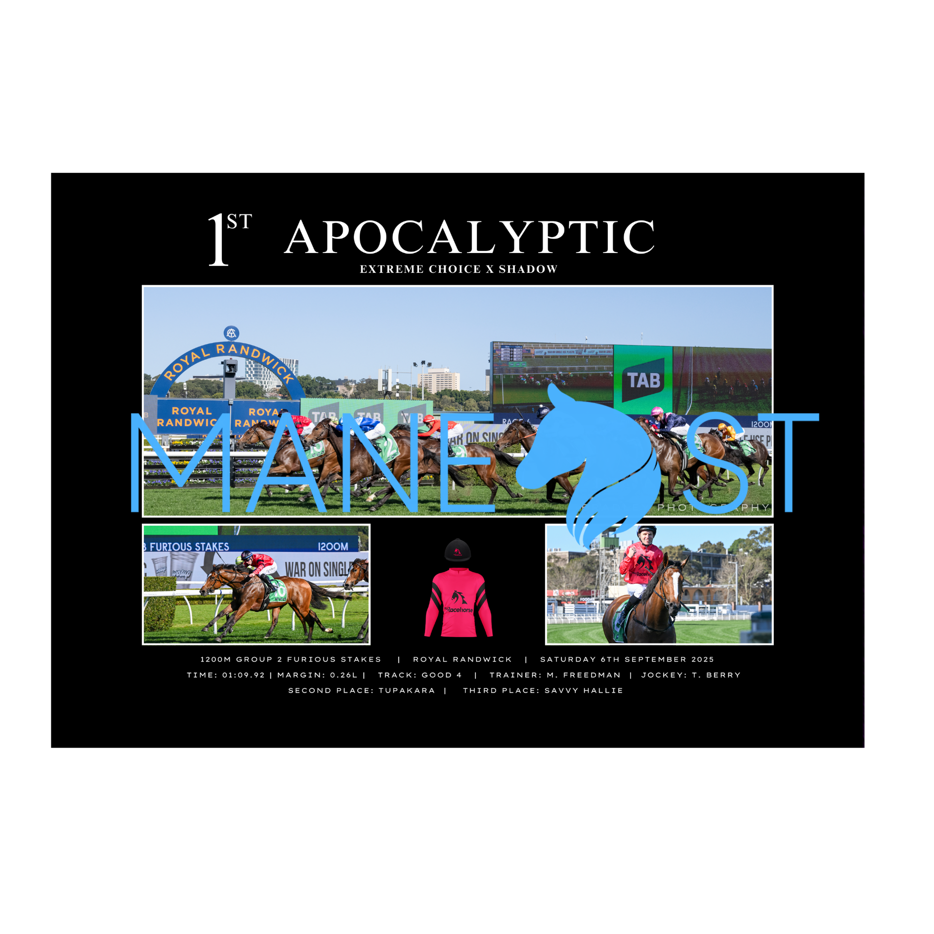 Apocalyptic Group 2 Furious Stakes 2025 - Standard