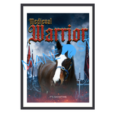 Medieval Warrior It's Showtime Framed Poster
