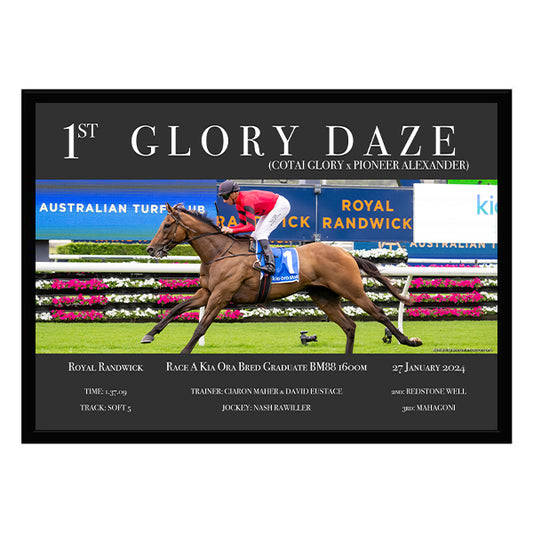 Glory Daze Randwick 2024 Race Win