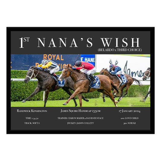 Nana's Wish Randwick Kensington Race Win