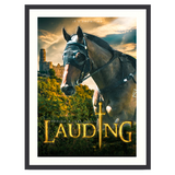 Lauding It's Showtime Framed Poster
