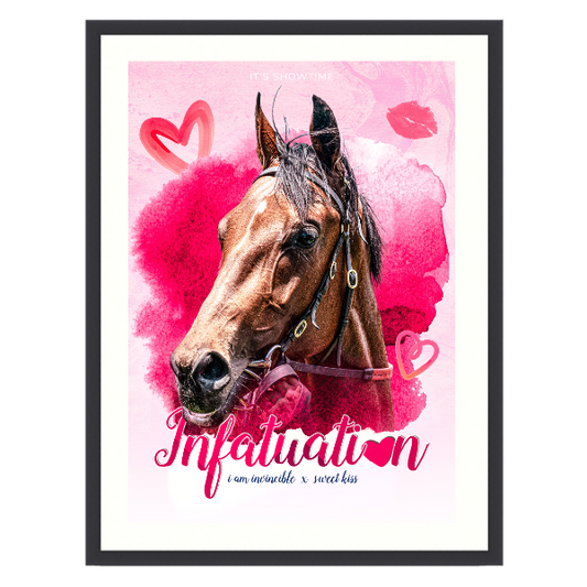 Infatuation It's Showtime Framed Poster
