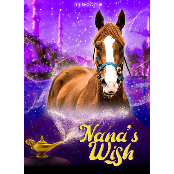 Nana's Wish It's Showtime Framed Poster