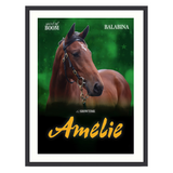 Amelie It's Showtime Framed Poster