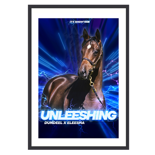 Unleeshing  It's Showtime Framed Poster