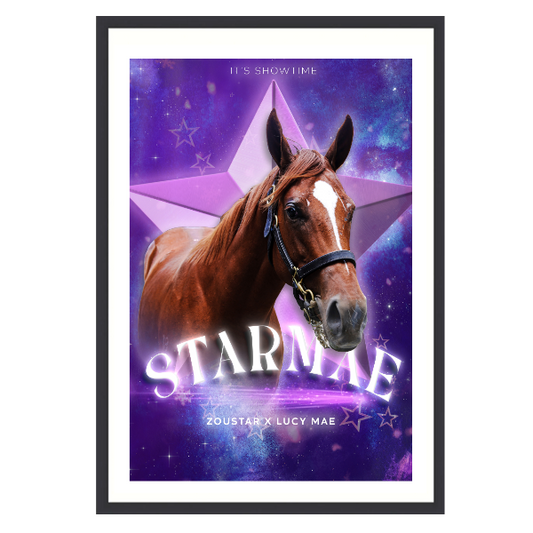Starmae It's Showtime Framed Poster
