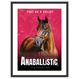 Anaballistic It's Showtime Framed Poster