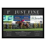 Just Fine G1 Metropolitan Stakes Race Win Photo