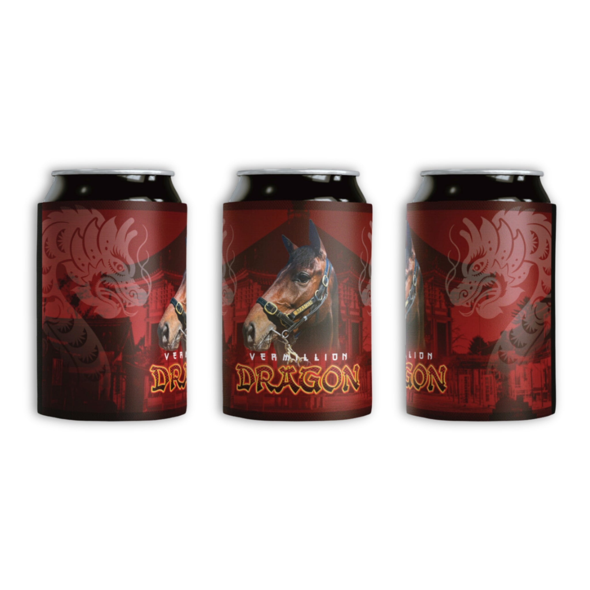 Vermillion Dragon Stubby Holder