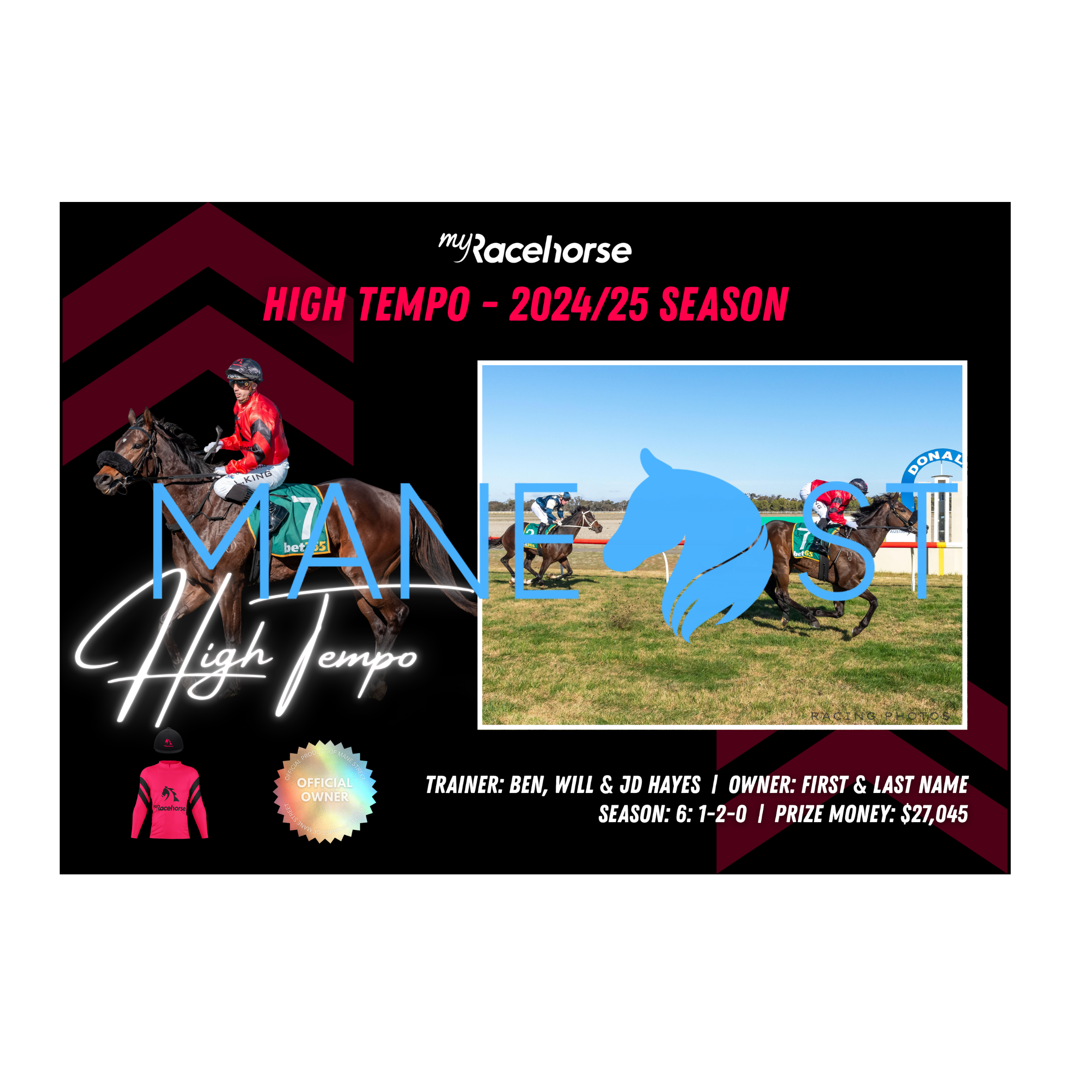 High Tempo - 2024/25 Season Print