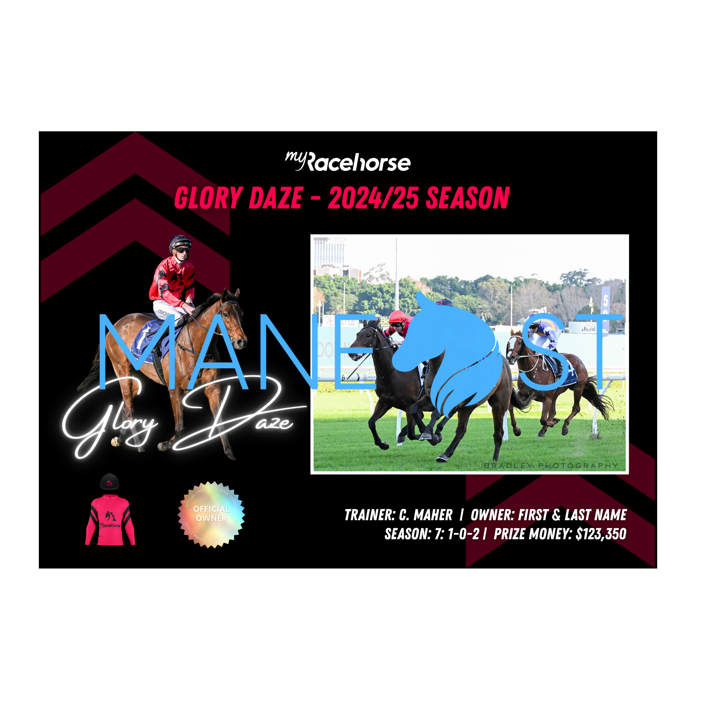 Glory Daze - 2024/25 Season Print