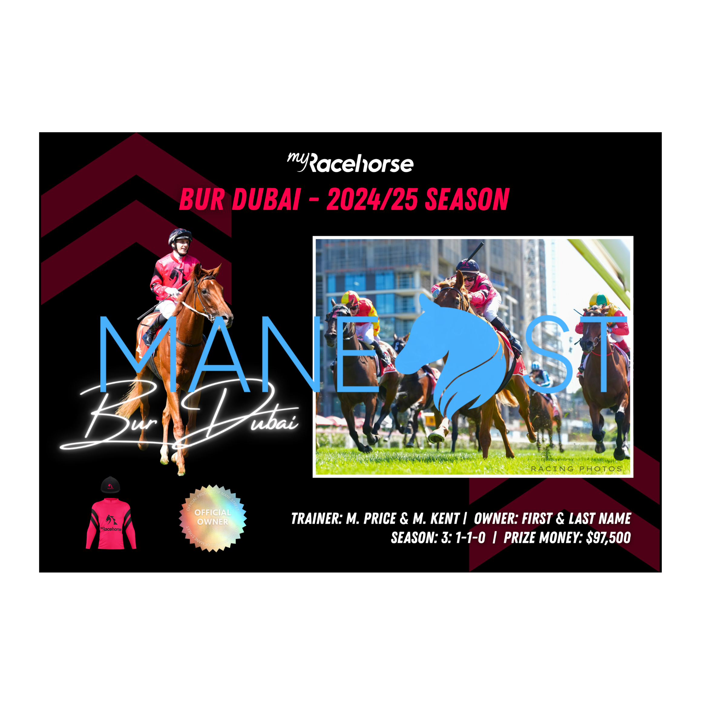 Bur Dubai - 2024/25 Season Print