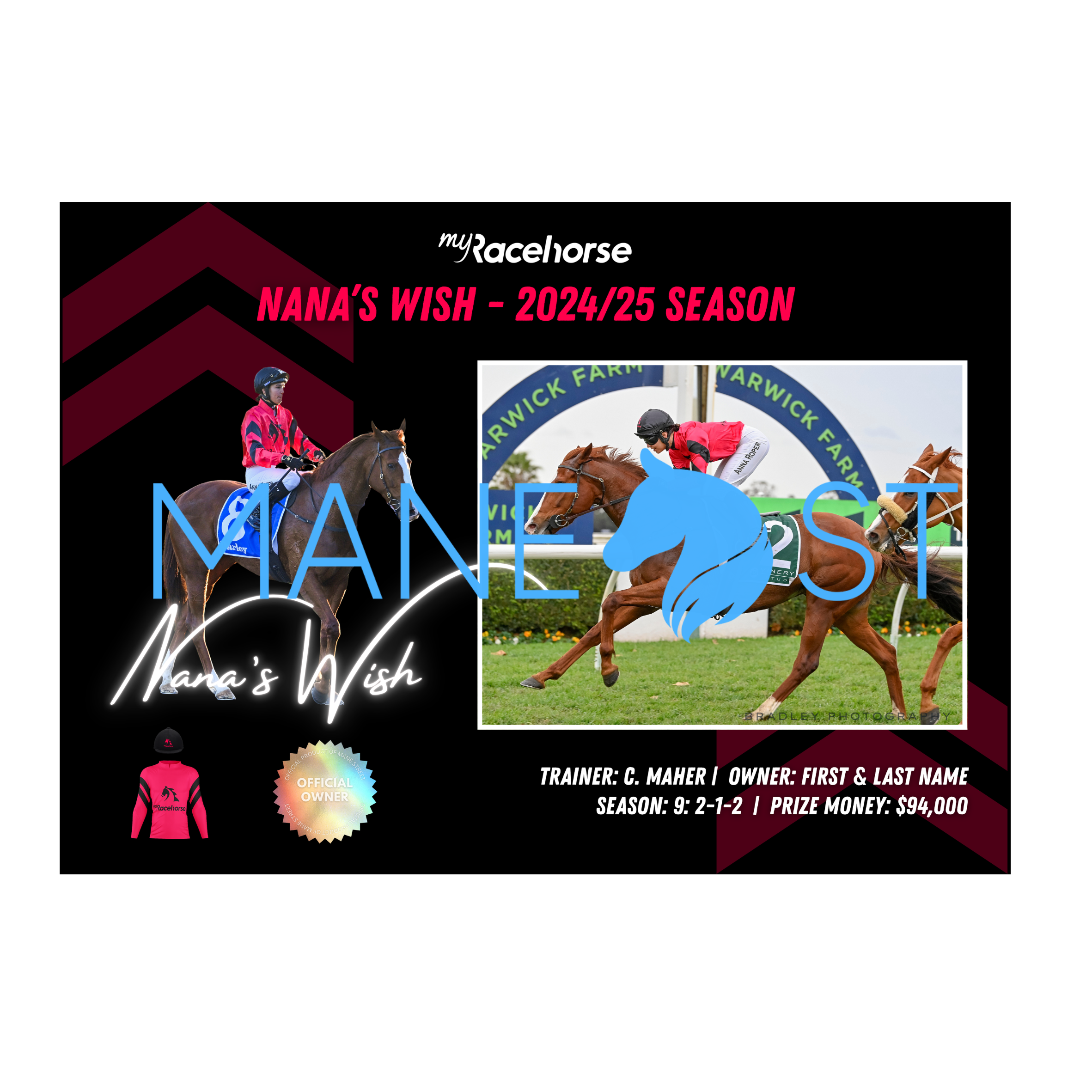 Nana's Wish - 2024/25 Season Print