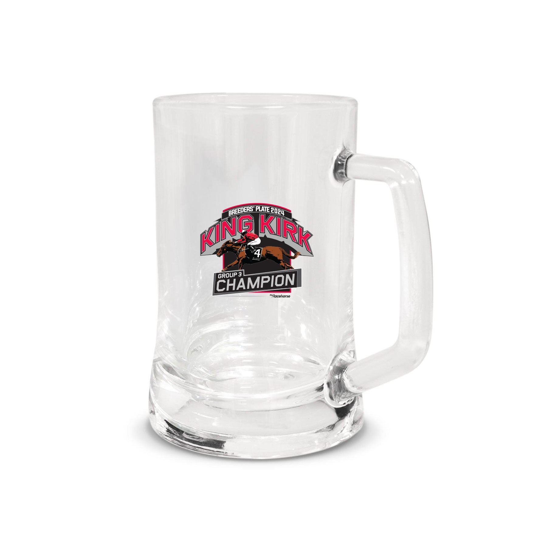 King Kirk Breeders' Plate Winner Beer Glass