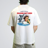 Wouldn't shout if a shark bit 'em Tee