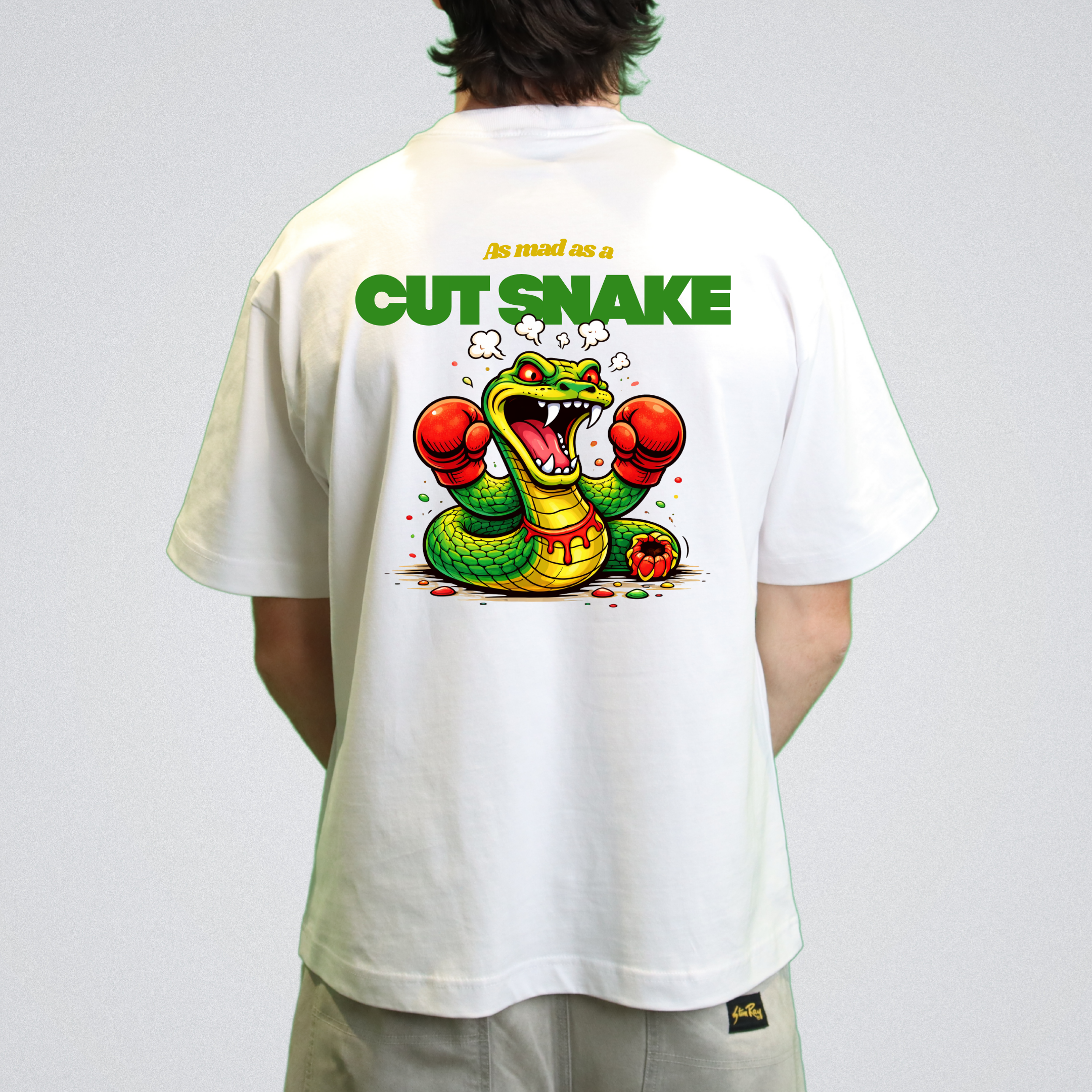 Mad as a cut Snake Tee