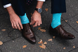Mane St Blue Socks