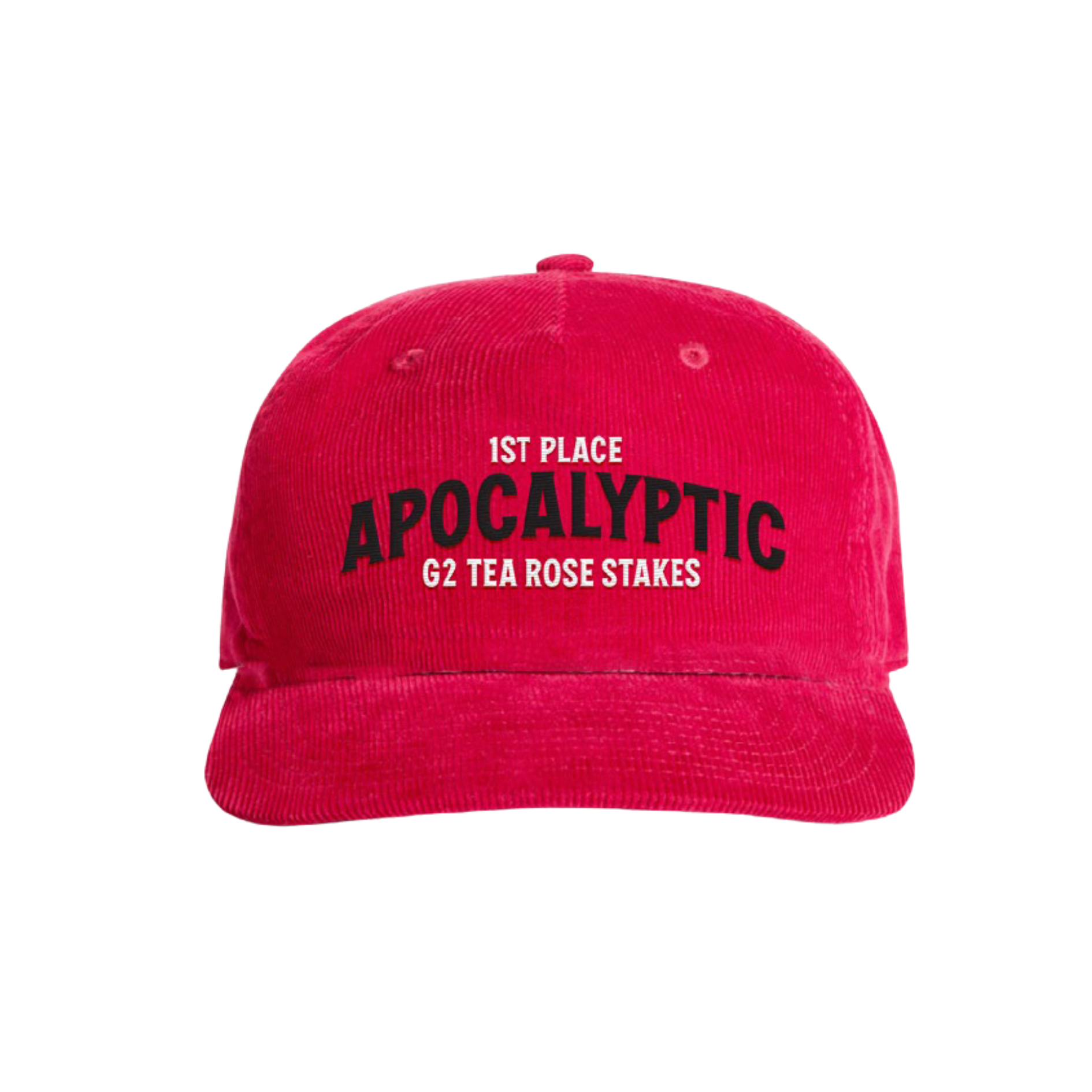 Apocalyptic Corduroy Cap - Tea Rose Stakes