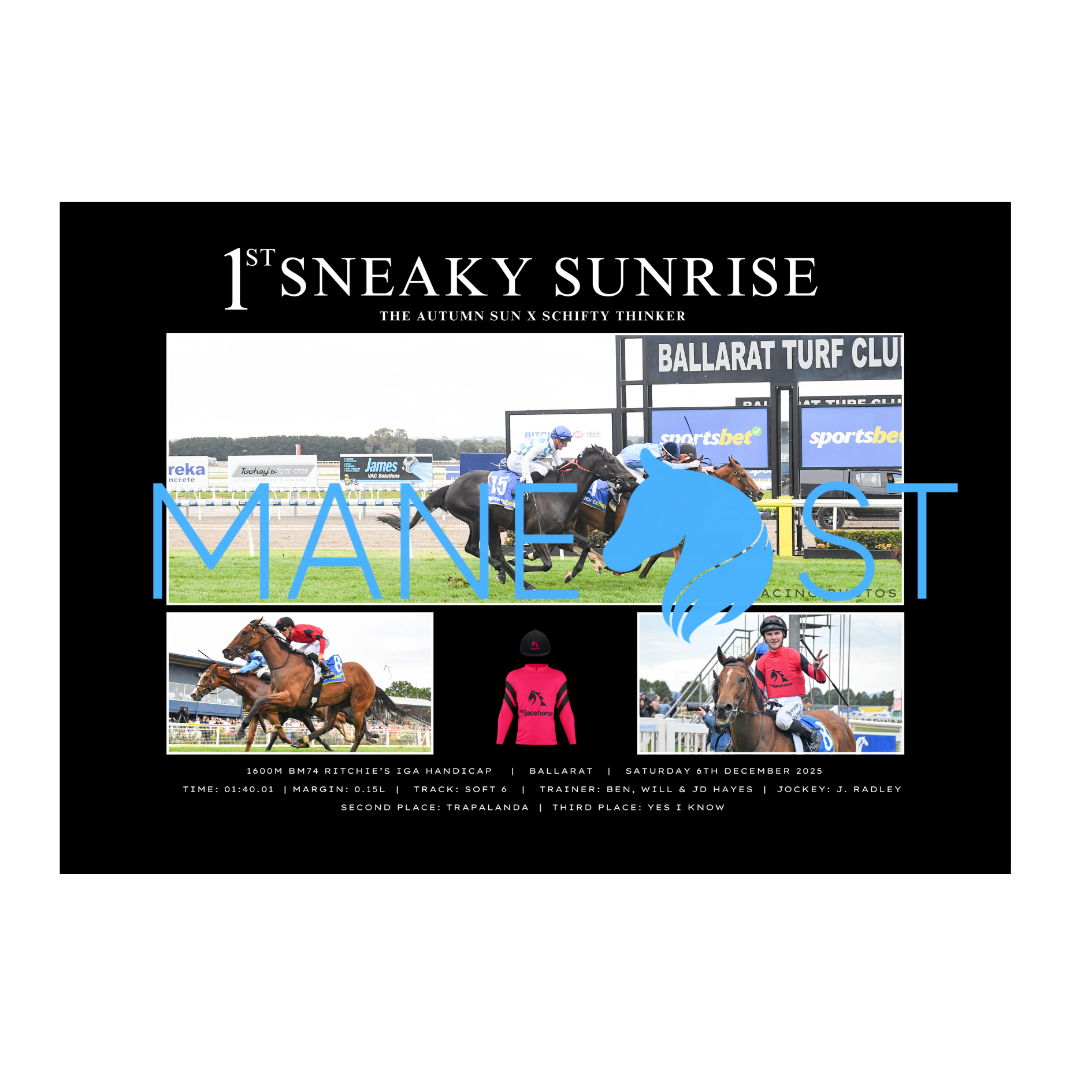 Sneaky Sunrise Ballarat 2025 - Standard