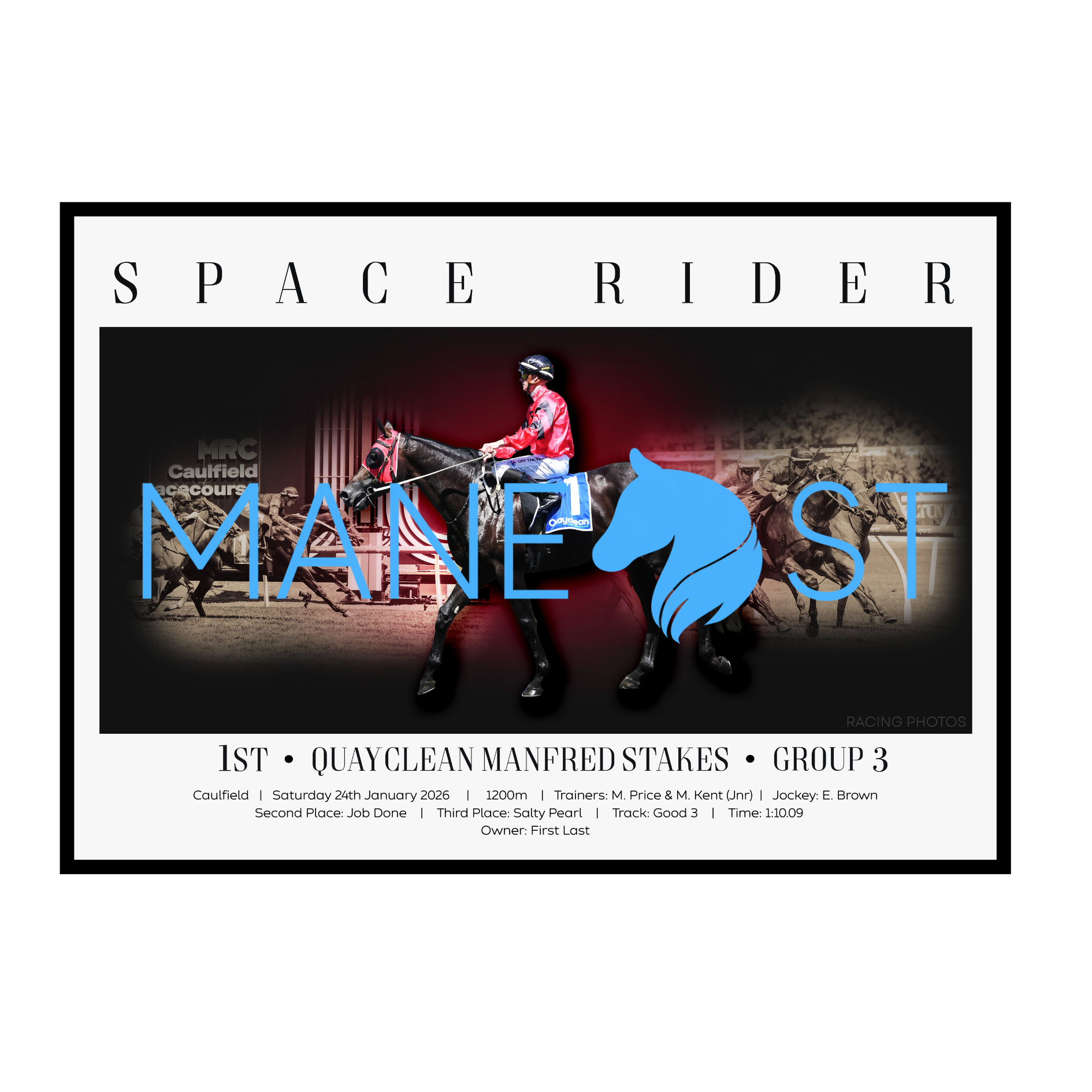 Space Rider Manfred Stakes 2026 - Premium