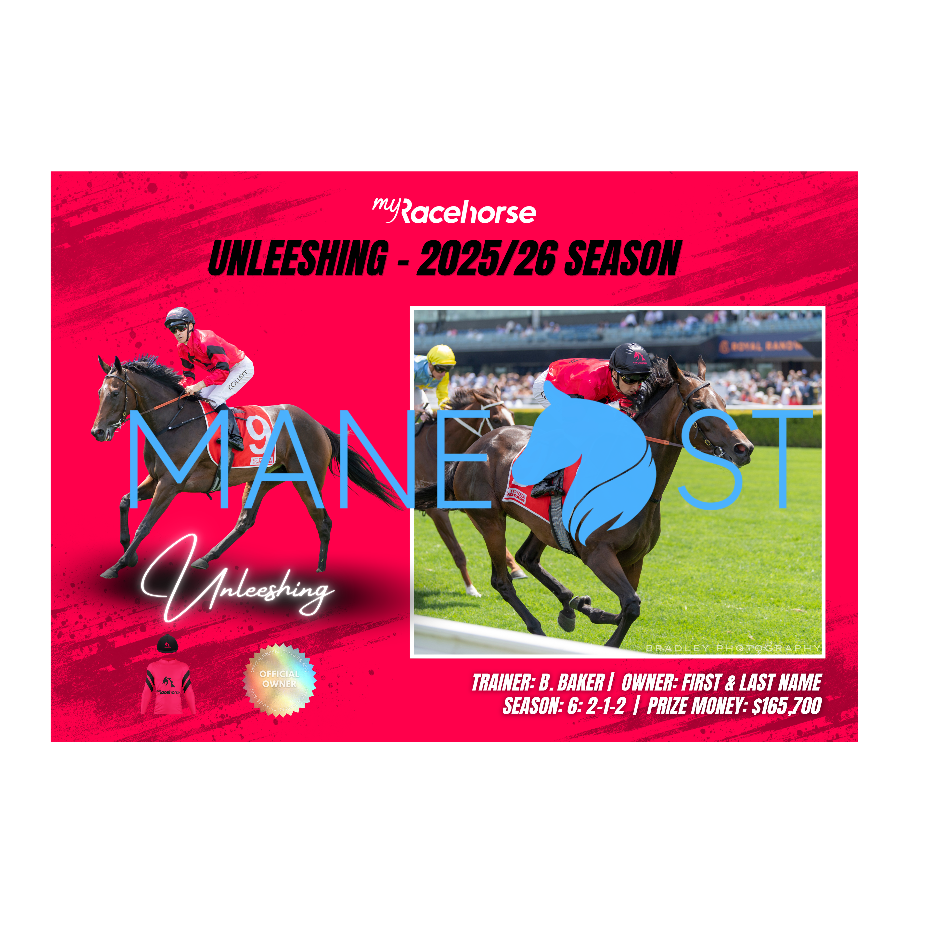 Unleeshing - 2025/26 Season Print