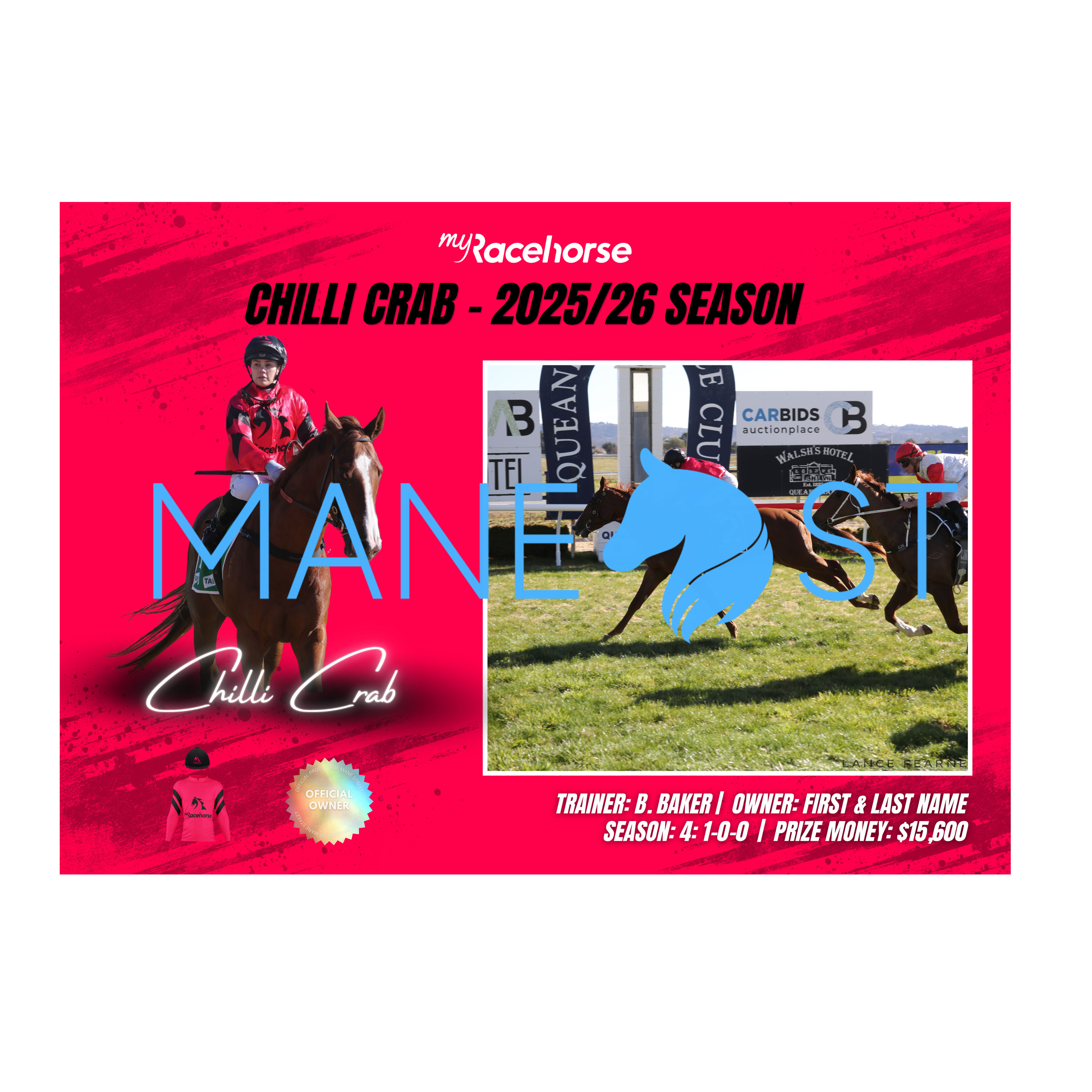 Chilli Crab - 2025/26 Season Print