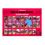 MyRacehorse Winners - 2025/26 Season Print