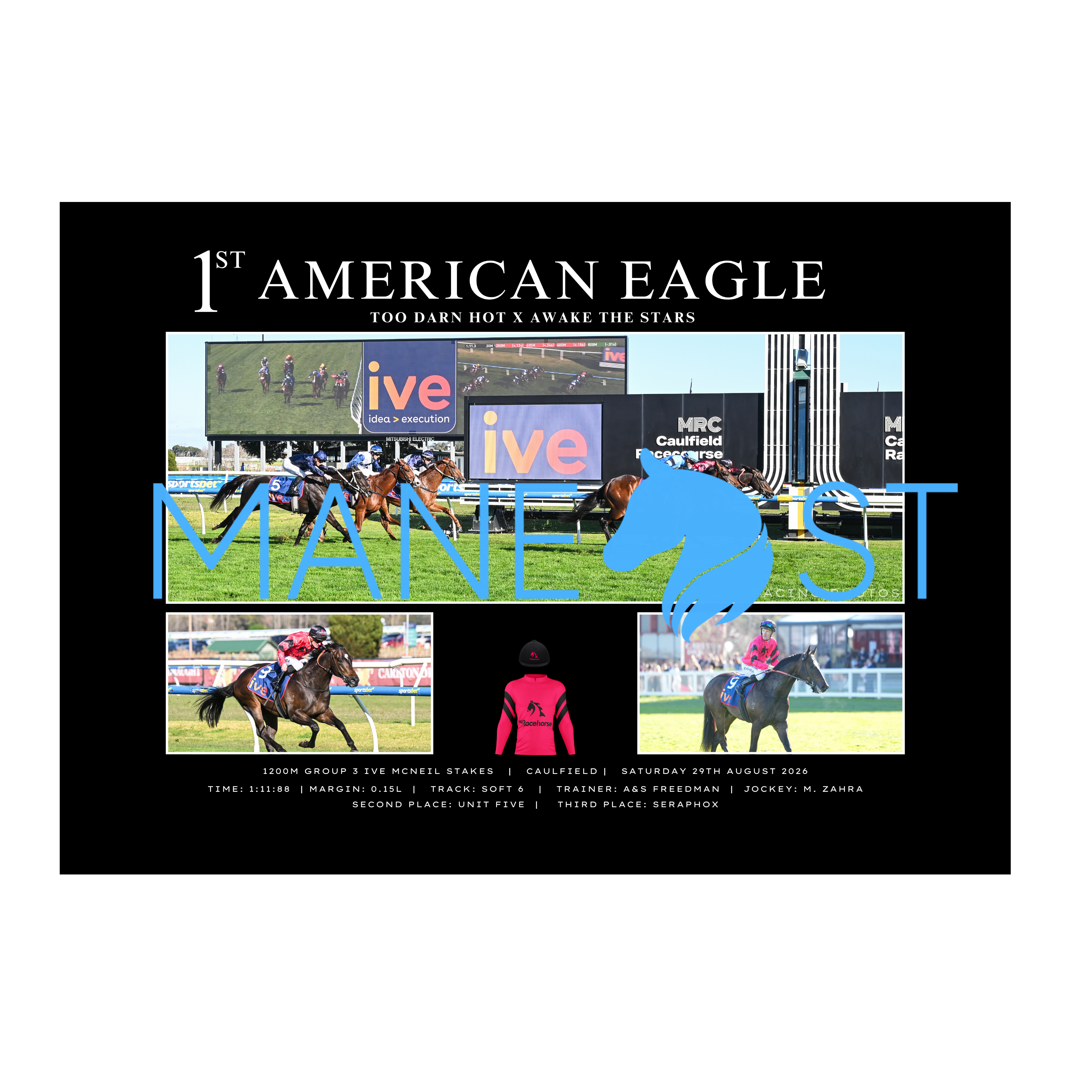 American Eagle G3 Mcneil Stakes - Personalised