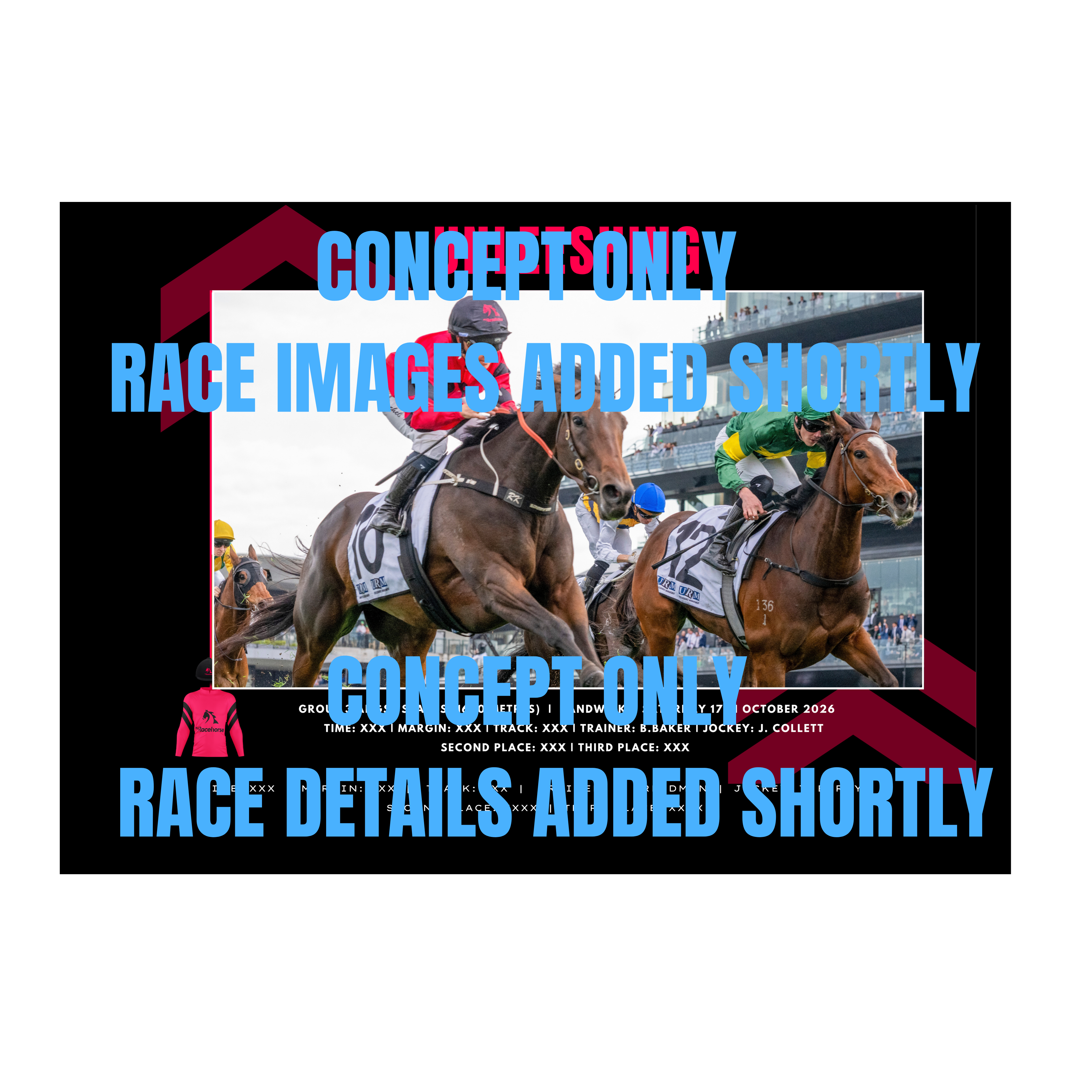 Unleeshing - Group 3 Angst Stakes Print