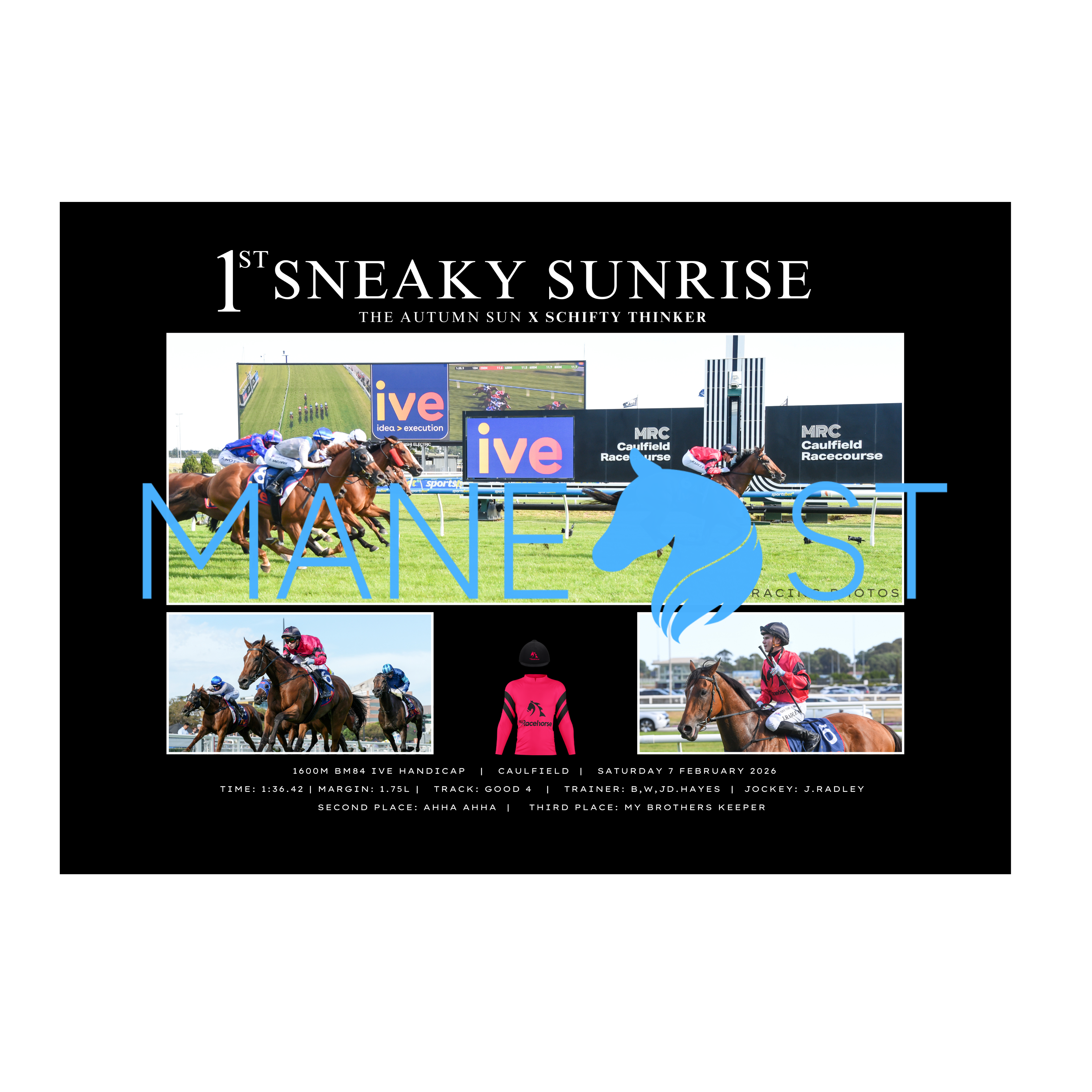 Sneaky Sunrise Caulfield 2026 - Standard