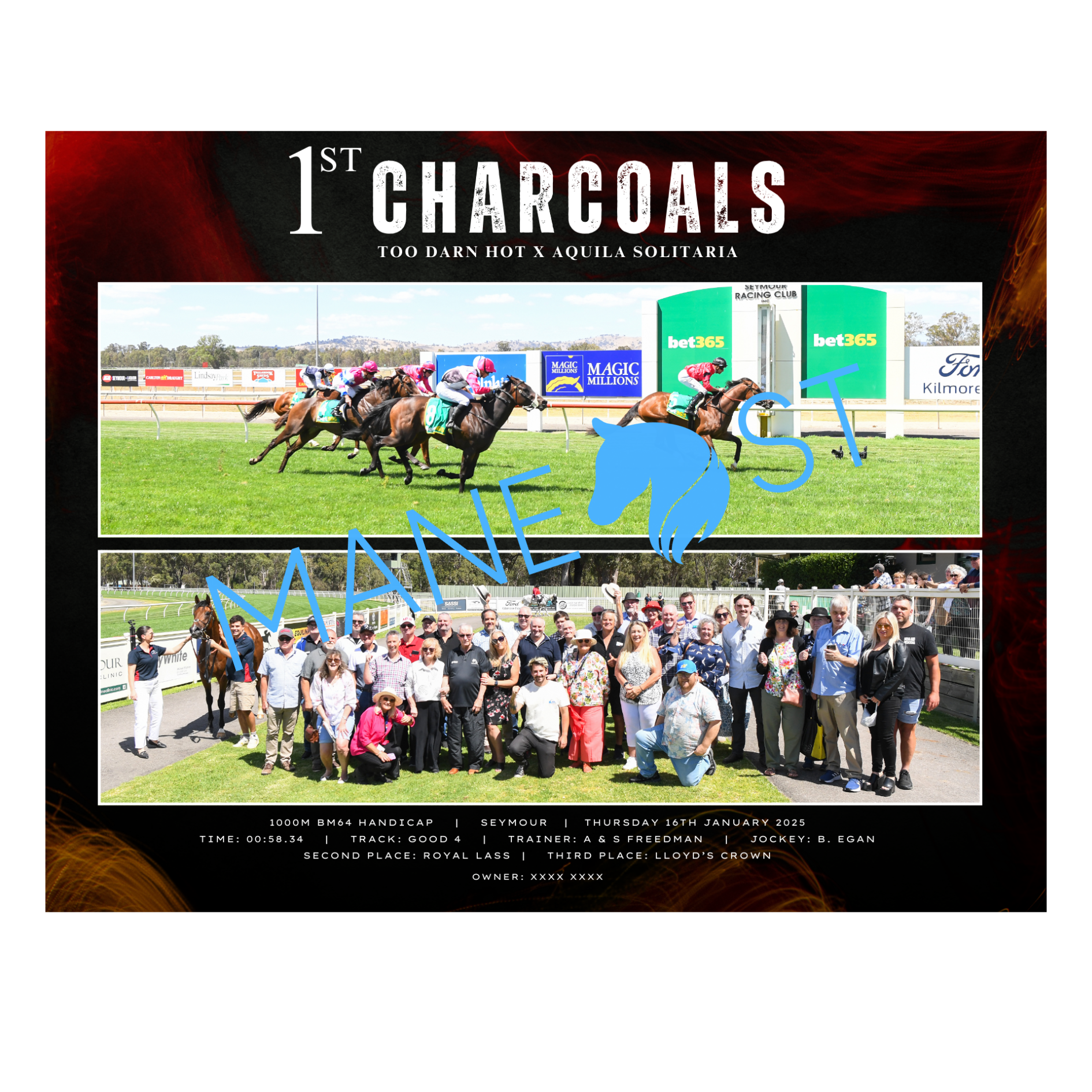 Charcoals On Course Edition Seymour 2025