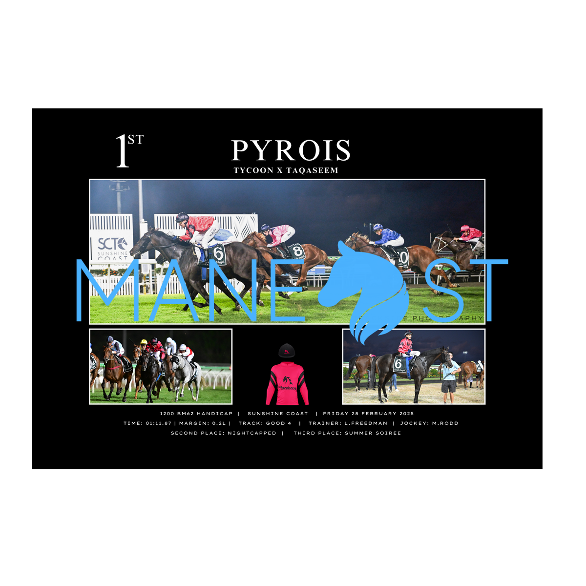 Pyrois Sunshine Coast 2025 - Standard – Mane Street
