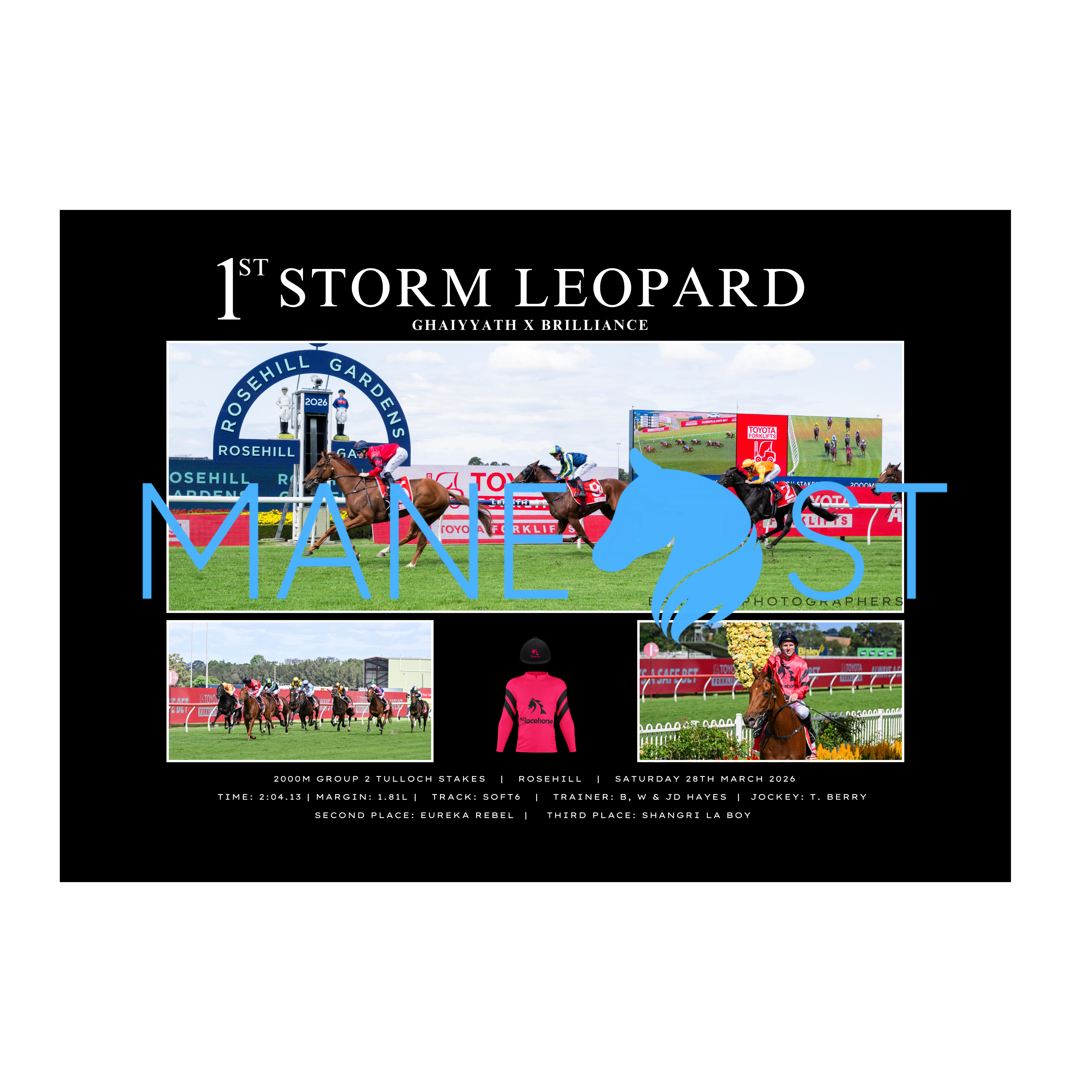 Storm Leopard G2 Tulloch Stakes - Personalised