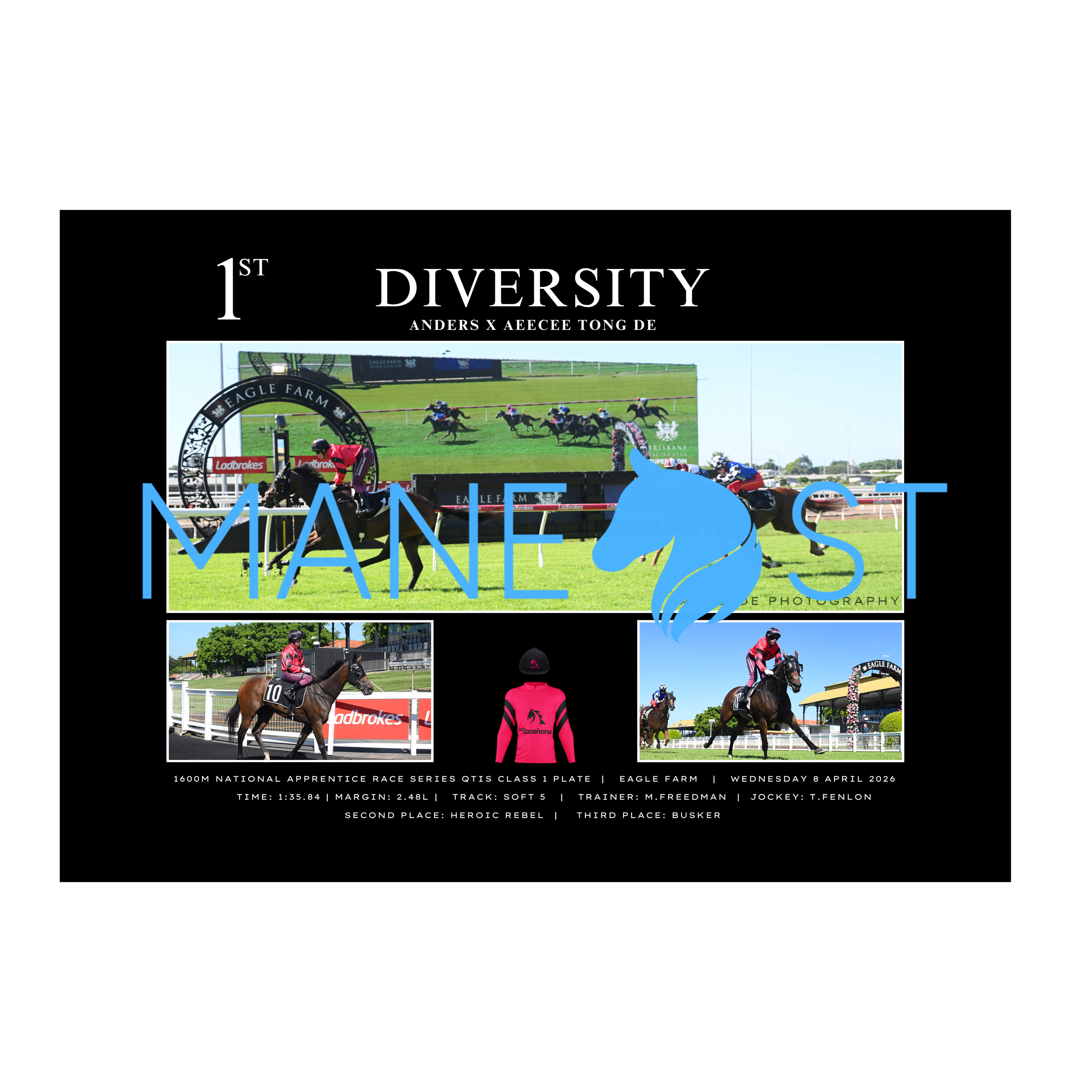 Diversity Eagle Farm 2026 - Standard