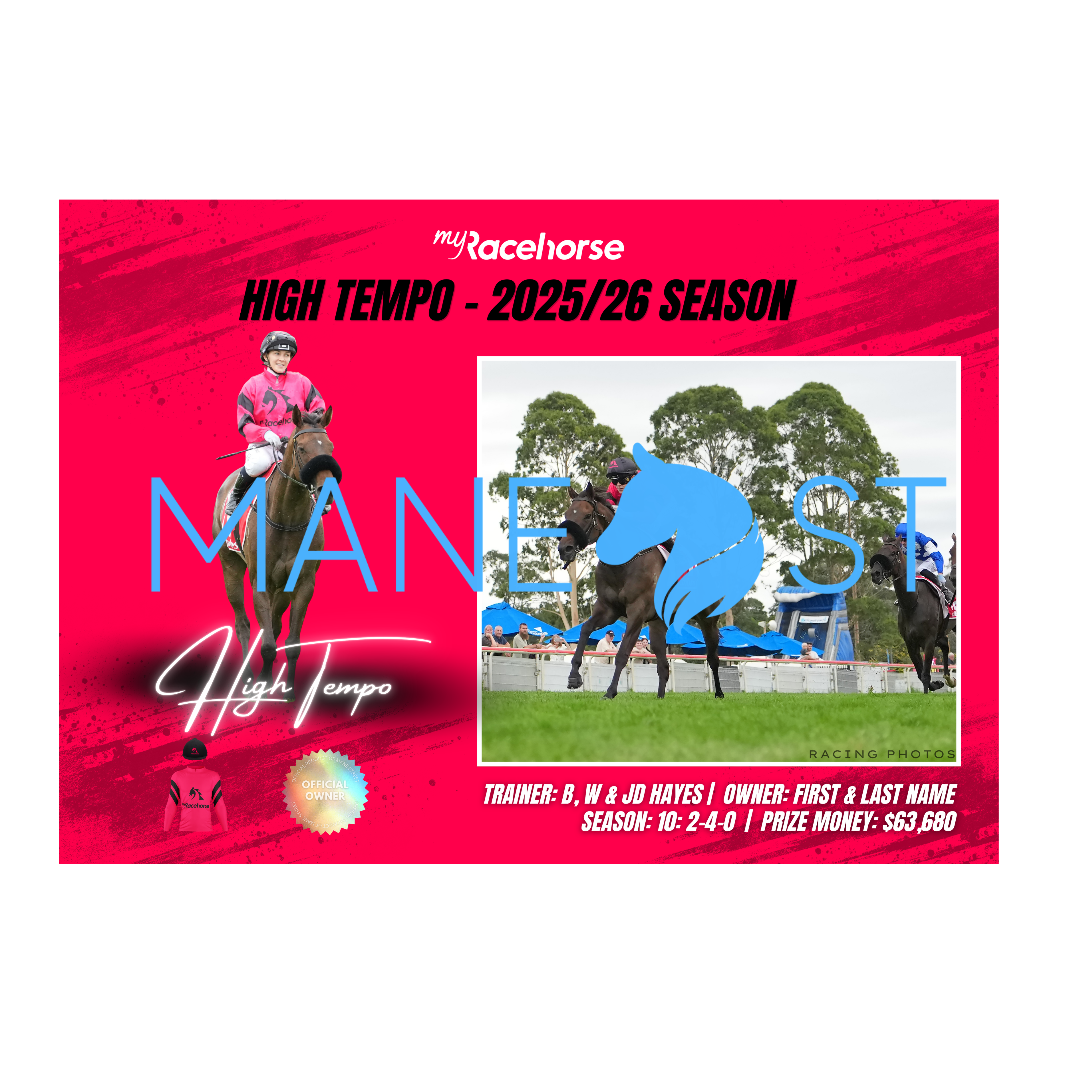 High Tempo - 2025/26 Season Print