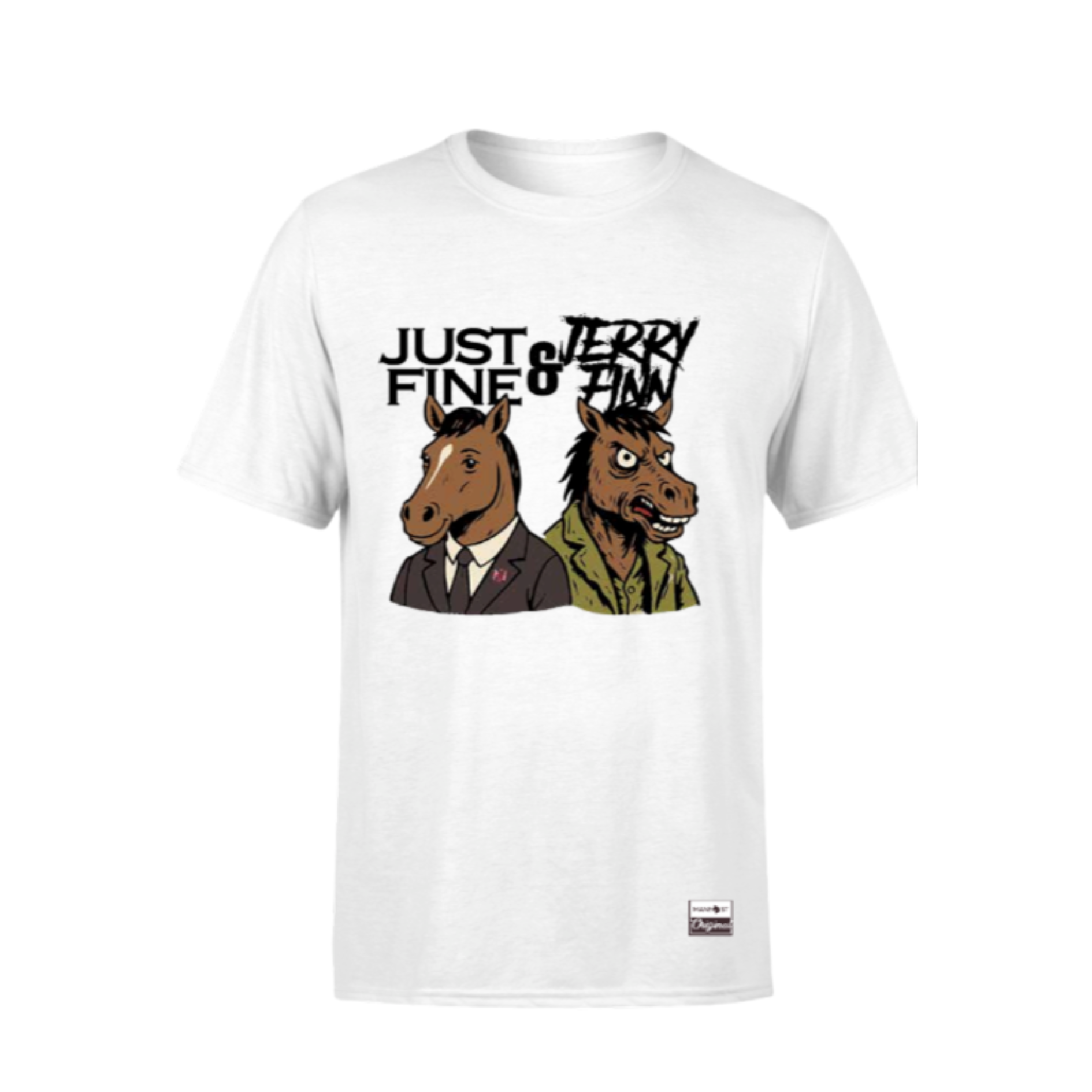 Just Fine & Jerry Finn Tee