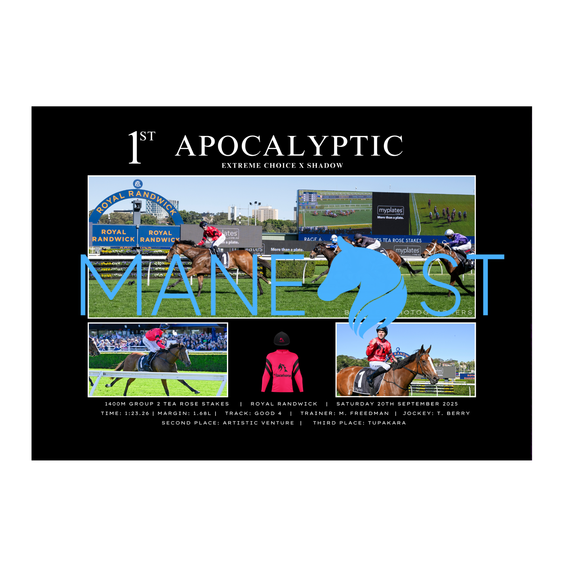 Apocalyptic Tea Rose Stakes 2025 - Standard