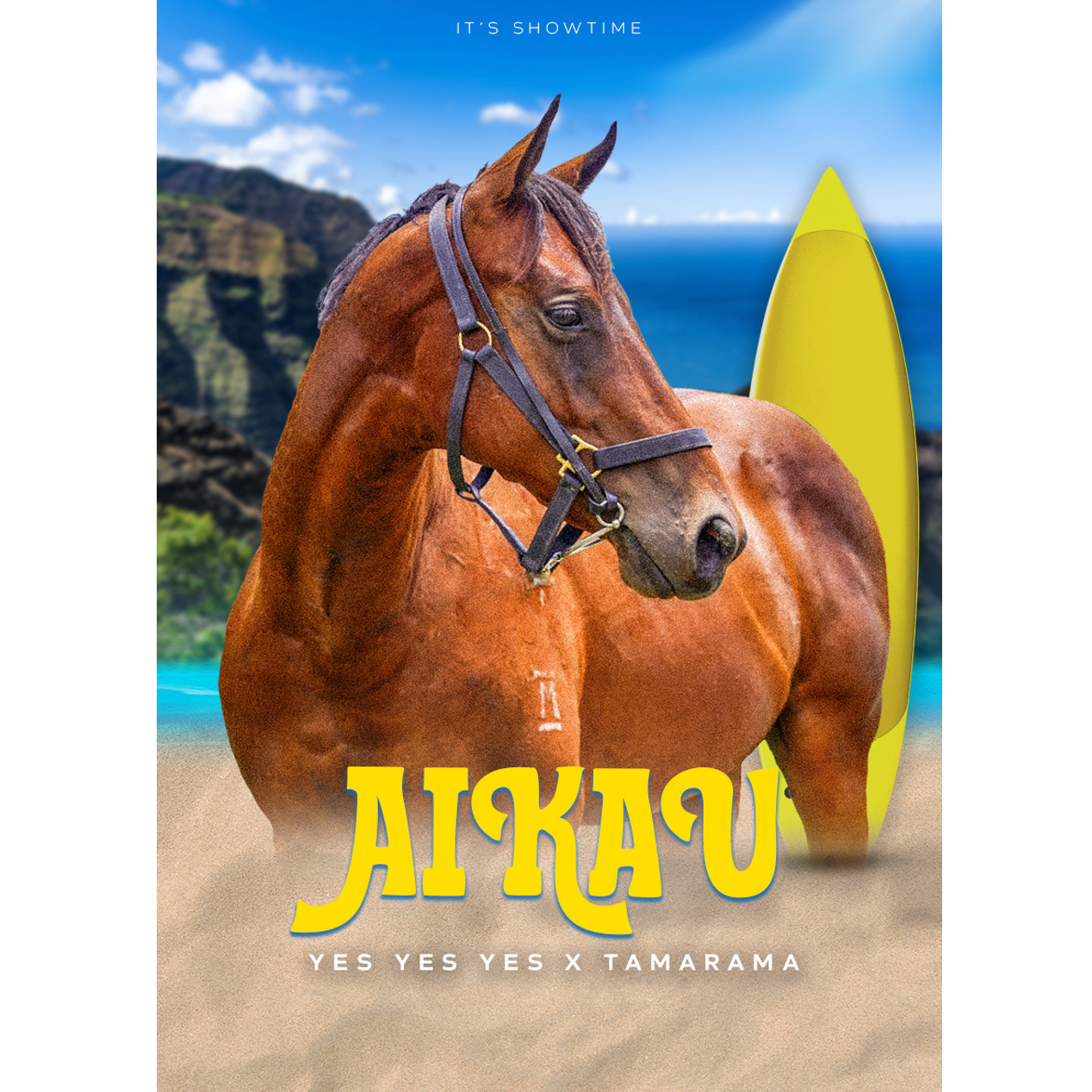 Aikau It's Showtime Framed Poster