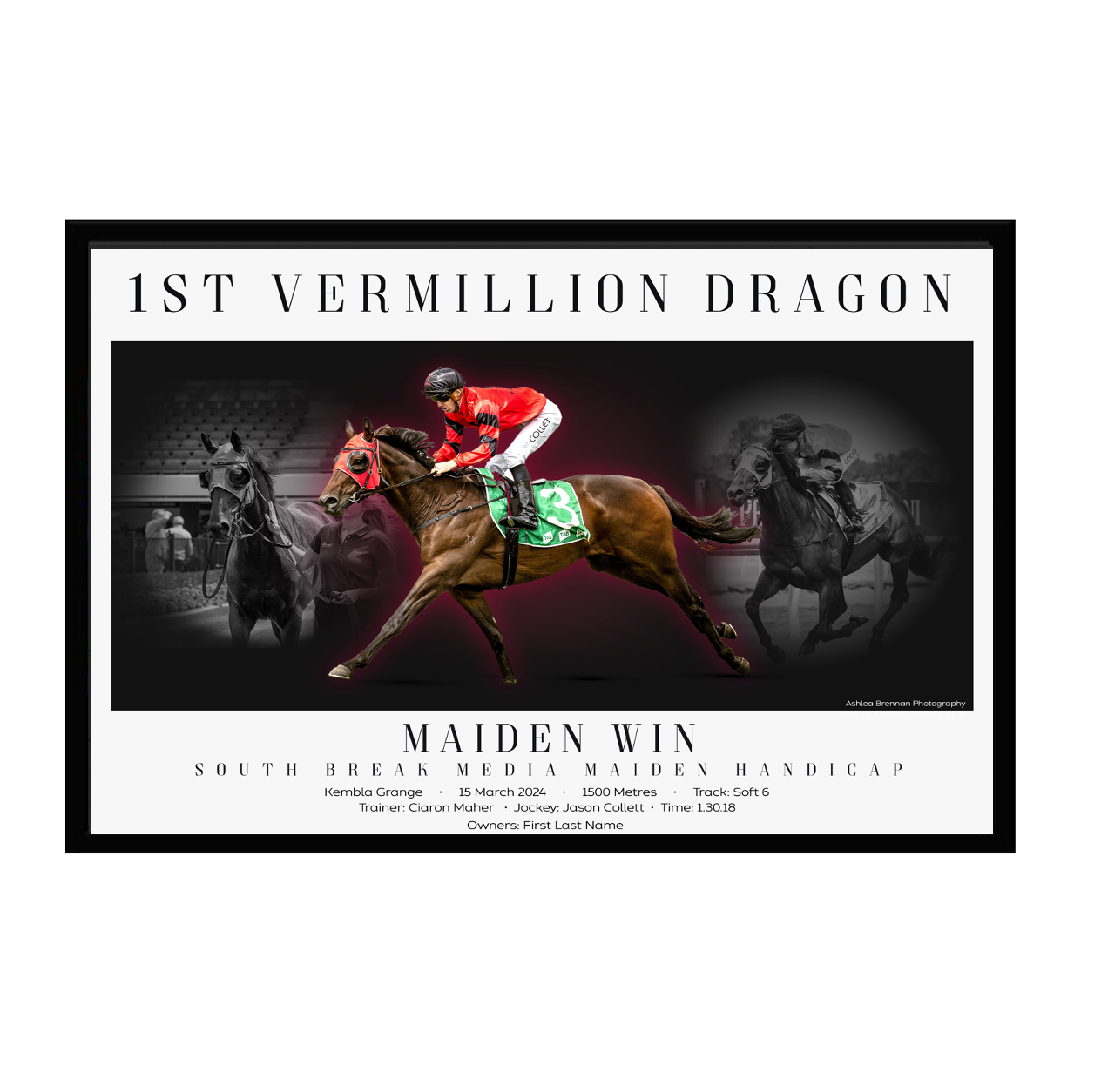 Vermillion Dragon Maiden - Owner Frame – Mane Street