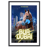 Bur Dubai It's Showtime Framed Poster