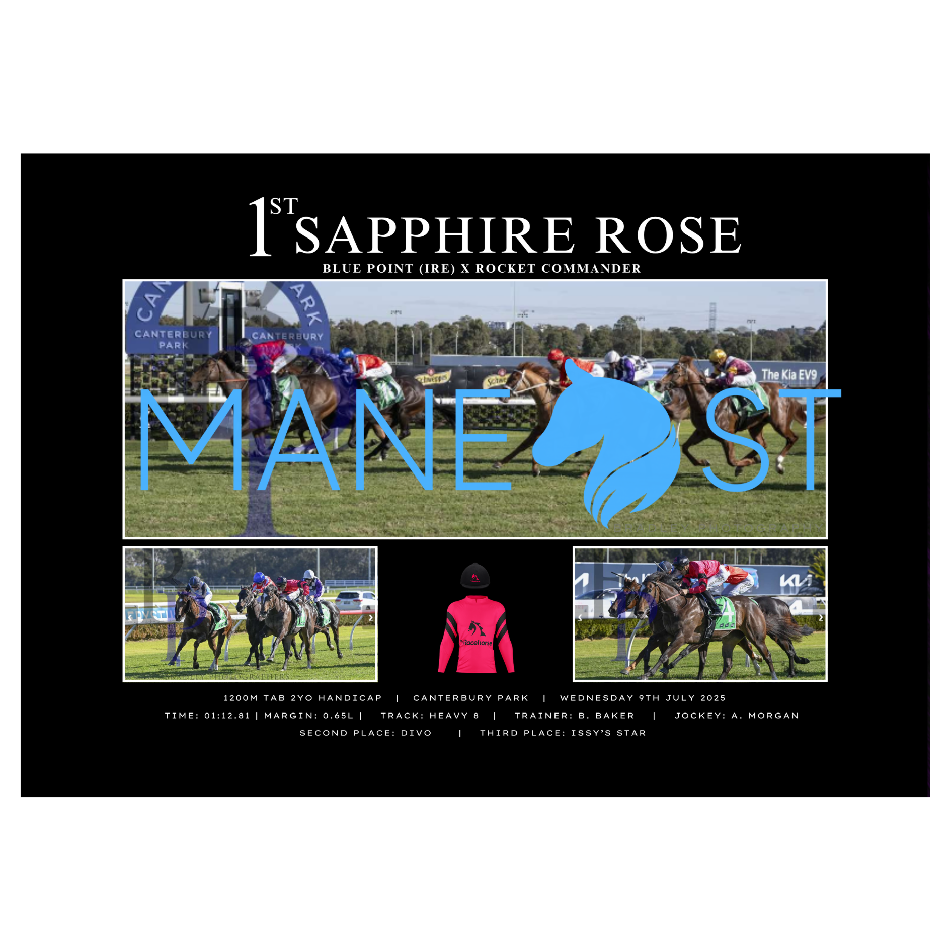 Sapphire Rose Canterbury Win 2025 - Standard