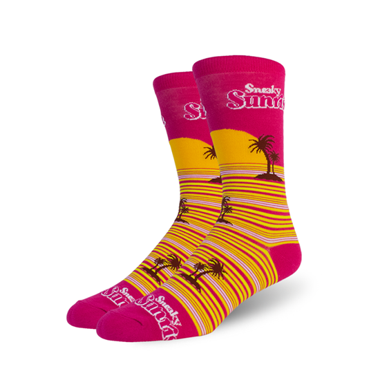 Sneaky Sunrise - Bamboo Cotton Socks